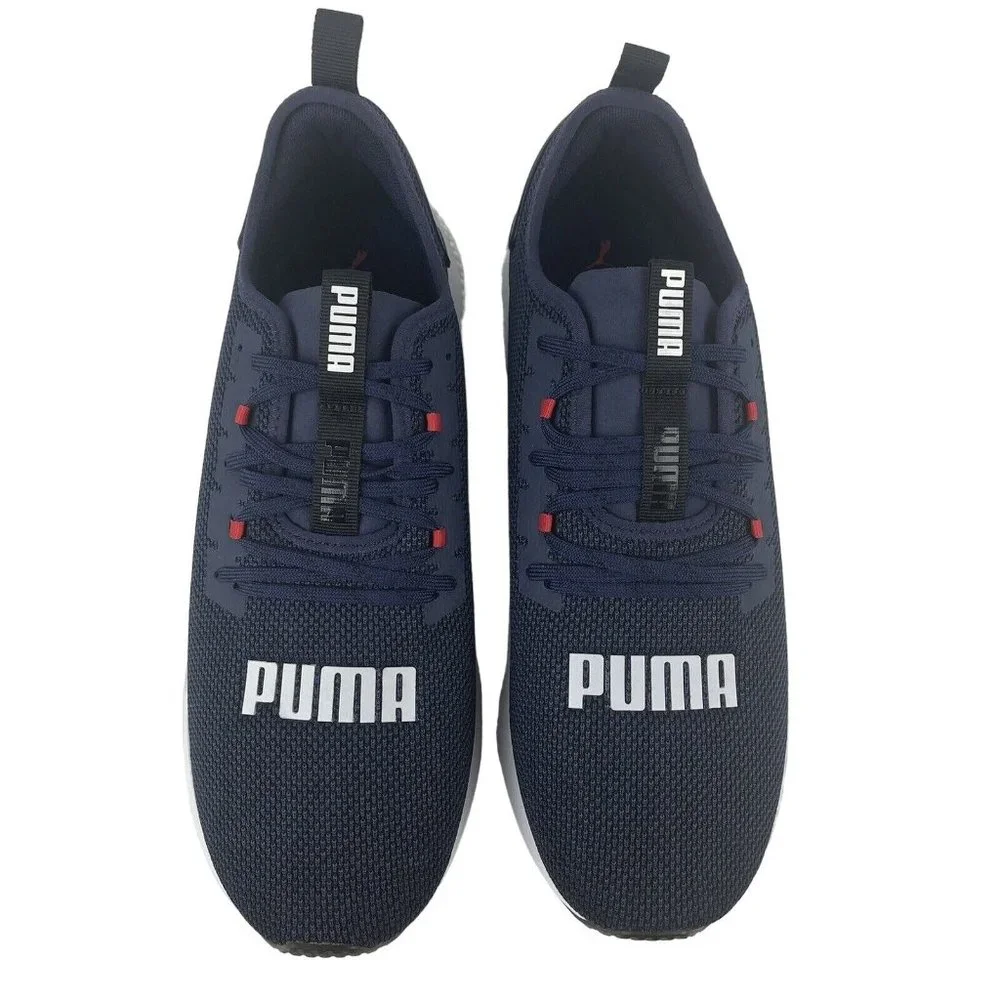 Puma Mens Hybrid NX Mens Athletic Sneaker Shoes Size 12 New In box Blue Lace Up - Picture 4 of 10